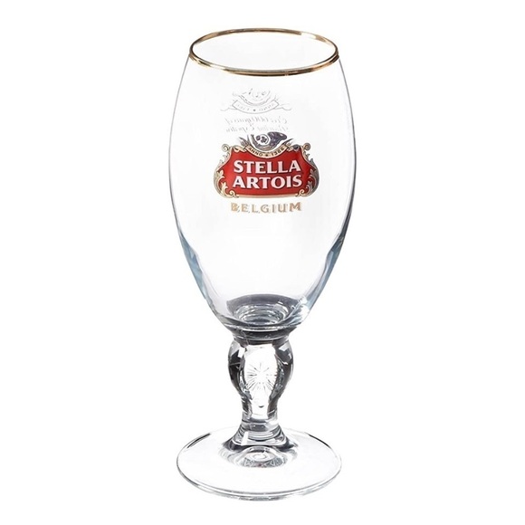 Set of 2 Stella Artois Unique Tulip Shaped Chalice - Picture 3 of 5